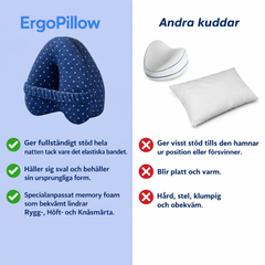 Ergonomisk knäkudde