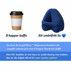 Ergonomisk knäkudde