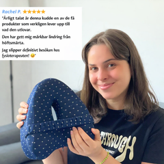 Ergonomisk knäkudde